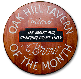 Oak Hill Tavern RI | Draft beers beverage local brewery